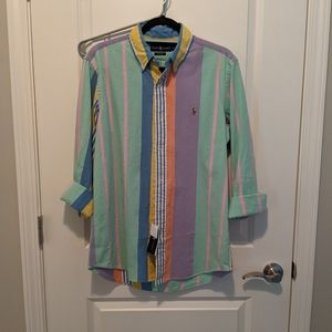 NWT Ralph Lauren Pastel Rainbow Shirt
